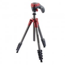 Manfrotto Compact Action Rojo en PcComponentes