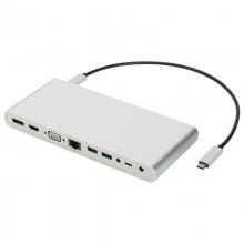 Digitus Dockingstation USB3.1/C 13xBu Replicador de Puertos en PcComponentes