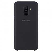 Samsung Dual Layer Cover Negra para Samsung Galaxy A6 Plus