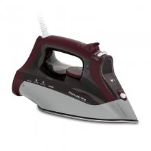 Rowenta Effective Anti-Cal Plancha de Vapor con Microsteam 300 Láser Bordeaux en PcComponentes