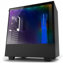 NZXT H500i USB 3.1 Cristal Templado Negro/Azul en PcComponentes