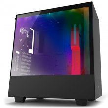 NZXT H500i USB 3.1 Cristal Templado Negro/Rojo en PcComponentes