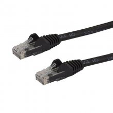 Startech Cable de Red Ethernet sin Enganches Cat 6 50cm Negro en PcComponentes