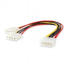 Equip Cabo Duplicador Molex 4 Pinos para 2x 4 Pinos Macho/Fêmea en PcComponentes