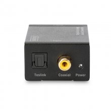 Digitus Convertidor Digital a Analógico Conector RCA Coaxial/Toslink con Adaptador de Red en PcComponentes