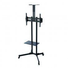 TooQ FS1470M-B Soporte de Suelo Con Ruedas Monitor/TV 37-70" VESA 600x400 Max 50kg en PcComponentes