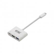 Nanocable Conversor 3 en 1 USB-C a HDMI/USB 3.0/USB-C 15cm en PcComponentes