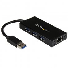 Startech Hub 3 Puertos USB 3.0 + 1 Red Gigabit en PcComponentes