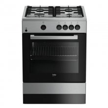 Beko FSG62000DXL Cocina Gas 4 Fuegos Acero Inoxidable en PcComponentes