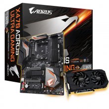 Gigabyte Pack Aorus Radeon RX 580 8G 8GB GDDR5 + Aorus X470 Ultra Gaming en PcComponentes