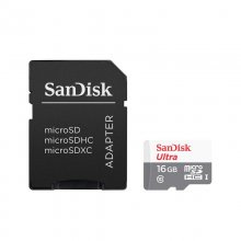 Sandisk Ultra MicroSDHC 16GB UHS-I + Adaptador SD en PcComponentes