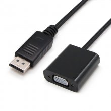 Nanocable Conversor DisplayPort a sVGA Negro 15 cm en PcComponentes