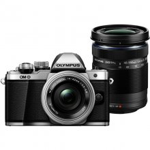 Olympus OM-D E-M10 Mark II Plata + 14-42 mm IIR + 40-150 mm II en PcComponentes