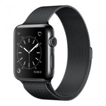 Apple Watch Series 2 42mm Smartwatch Caja Acero Inoxidable Negro/Correa Milanese Loop Reacondicionado en PcComponentes