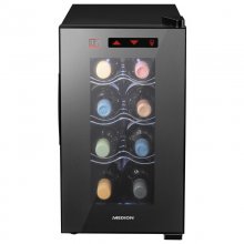 Medion MD16703 Vinoteca 8 Botellas Negro en PcComponentes