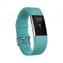 Fitbit Charge 2 Pulsera de Actividad Turquesa Grande Reacondicionado en PcComponentes