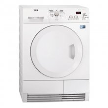 AEG T68680IH Secadora Bomba de Calor de Carga Frontal 8Kg A+++ Blanca en PcComponentes
