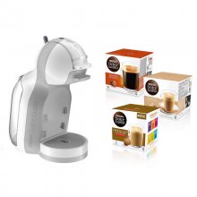 Krups Mini ME Cafetera Dolce Gusto Blanca + 3 Packs Cápsulas de Café en PcComponentes