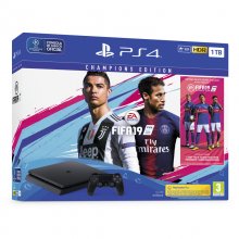 PlayStation 4 1TB Chasis F + FIFA 19 Champions Edition en PcComponentes