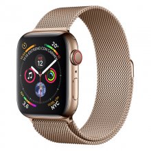 Apple Watch Series 4 GPS + Cellular 40mm Acero Inoxidable Dorado con Correa Milanese Dorada en PcComponentes