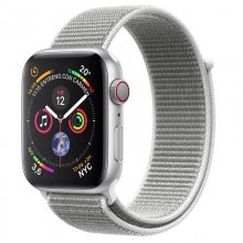 Apple Watch Series 4 GPS + Cellular 44mm Aluminio Plata con Correa Loop Gris en PcComponentes