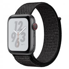 Apple Watch Nike+ Series 4 GPS + Cellular 40mm Aluminio Gris Espacial con Correa Loop Nike Negra en PcComponentes
