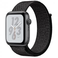 Apple Watch Nike+ Series 4 GPS 40mm Alumínio Cinzento Sideral com Bracelete Loop Nike Preta en PcComponentes