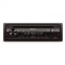 Sony CDX-G1300U Autoradio CD/USB/AUX/Extra Bass Negro/Rojo en PcComponentes