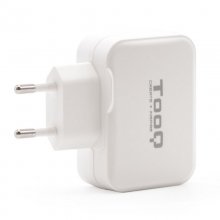 Tooq Cargador de Pared USB + USB-C 27W Blanco en PcComponentes