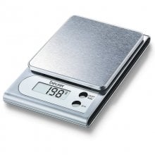 Beurer KS 22 Báscula de Cocina 3Kg Acero Inoxidable en PcComponentes