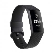 Fitbit Charge 3 Pulsera de Actividad Grafito/Negra Reacondicionado en PcComponentes