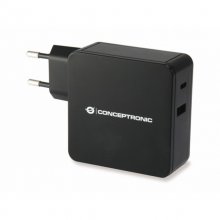 Conceptronic Althea Cargador USB-C 60 W y 2 Puertos en PcComponentes