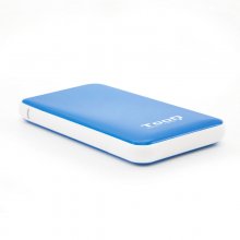 Tooq TQE-2528BL Caja Externa USB 3.1 Azul para Disco Duro 2.5" SATAIII en PcComponentes