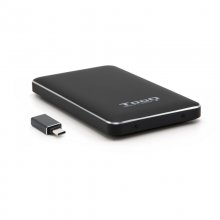 Tooq Caja Externa USB 3.1 Negra para Disco Duro 2.5" SATAIII con UASP en PcComponentes