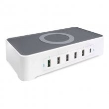 Xtorm Vigor Pro Hub 6 Puertos USB/USB Tipo-C/Quick Charge 3.0 + Carga Inalámbrica en PcComponentes