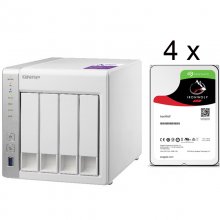 Qnap TS-431P NAS + Seagate IronWolf NAS 4x4TB SATA3 en PcComponentes