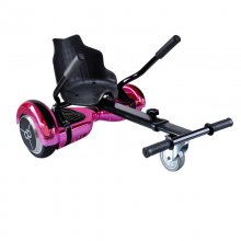 Skateflash K6 Hoverboard Bluetooth Rosa Cromada + Hoverkart + Mala en PcComponentes