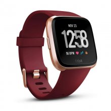 Fitbit Versa Rubí/Aluminio Oro Rosa en PcComponentes