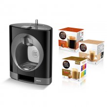 Krups Dolce Gusto Oblo Máquina de Café de Cápsulas Preta + 3 Packs de Café en PcComponentes