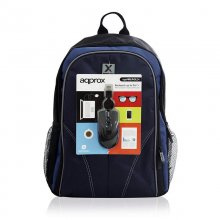 Approx APPNBBUNDLE4 Mochila para Portátil hasta 15.6" + Ratón Óptico USB en PcComponentes