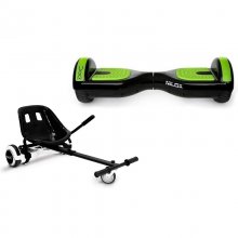 Nilox Pack Doc Hoverboard Negro/Verde + Doc Kart Negro en PcComponentes