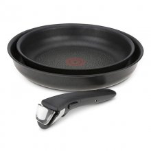 Tefal Ingenio Expertise Set de Frigideiras de Alumínio de 24 e 28cm mais Pega Removível en PcComponentes
