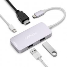 Minix Neo-C-MGR Adaptador Multipuerto con HDMI 4K en PcComponentes