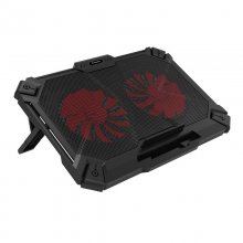 Tempest K35 Slim Laptop Cooling Pad Red Base de Refrigeración para Portátil hasta 17" en PcComponentes