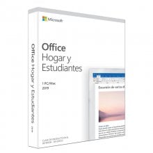 Microsoft Office Hogar y Estudiantes 2019 1 PC/MAC en PcComponentes