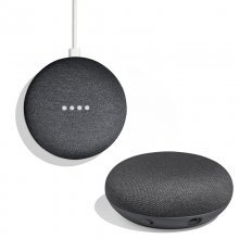 Pack 2x Google Home Mini Altavoz Inteligente y Asistente Carbón en PcComponentes