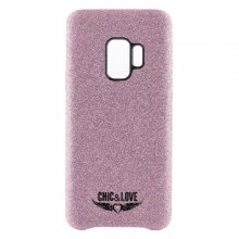 Chic&Love Funda Purpurina Rosa para Samsung S9 en PcComponentes