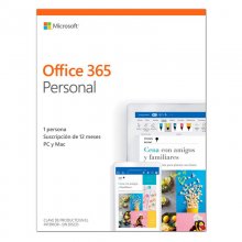 Microsoft Office 365 Personal 1 Usuario Suscripción 1 Año en PcComponentes