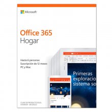 Microsoft Office 365 Home 1 Ano até 6 Utilizadores Subscrição 1 Ano en PcComponentes