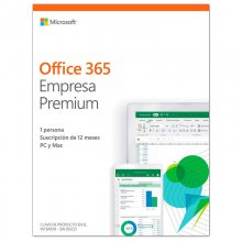Microsoft Office 365 Empresa Premium 1 Utilizador Subscrição 1 Ano en PcComponentes